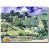 Trademark Fine Art Vincent van Gogh 'Cottages at Auvers-sur-Oise' Canvas Art, 14x19 BL0255-C1419GG